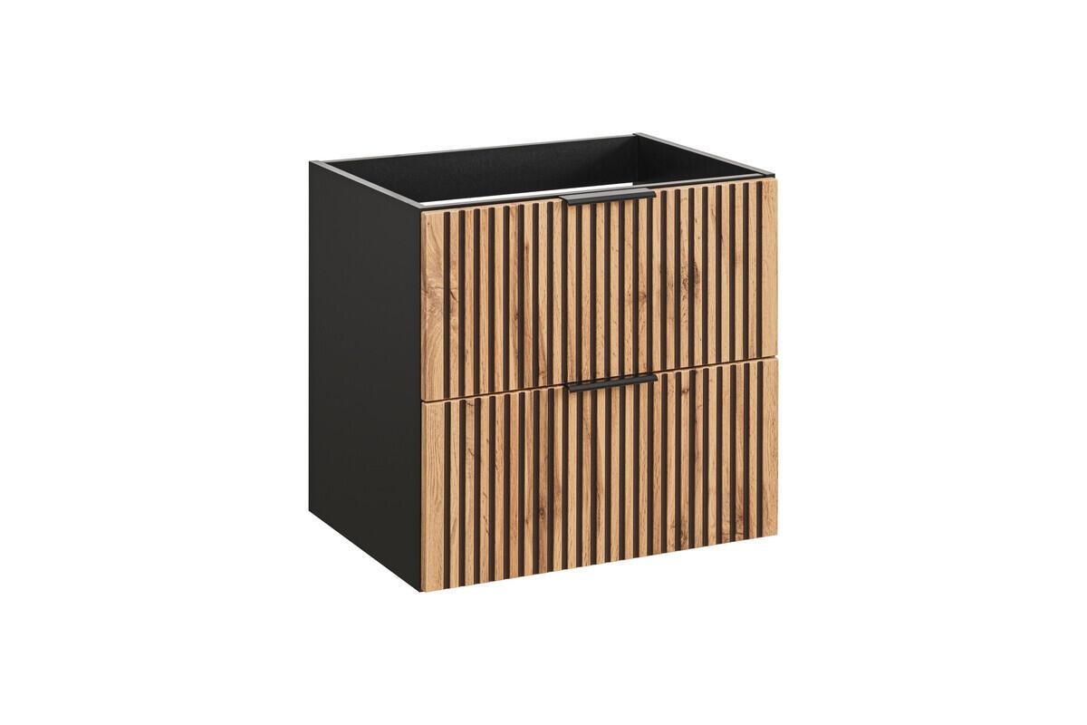 XILO BLACK 60 CM | KOMPLETT MØBELPAKKE TIL BADEROM | UTEN MINSTEPRIS!